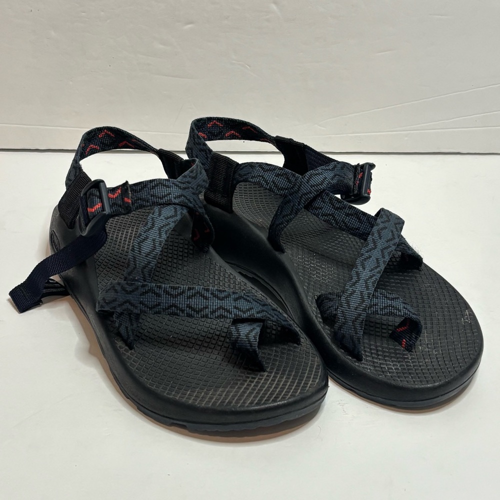 Chaco Z/2 Classic Stepped Strap Outdoor Sandal Black Blue Men's 8 J106171